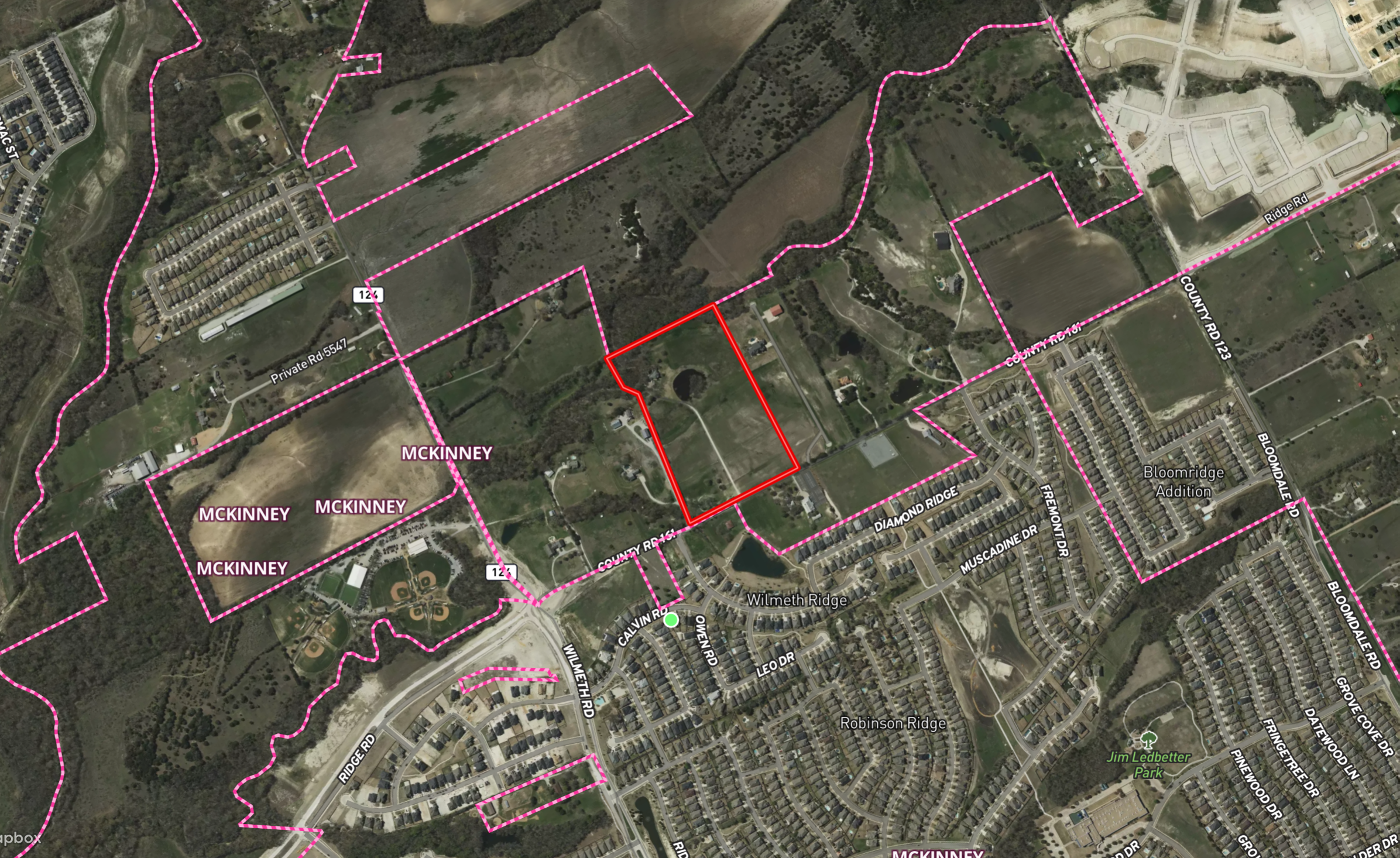 McKinney Small Lot Zoning Request Tabled on Ridge Road