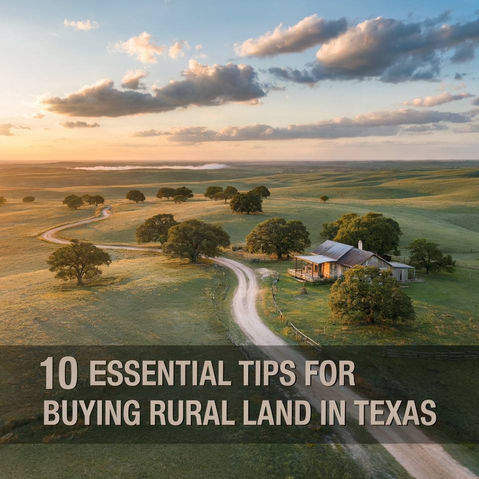 10 Essential Tips for Buying Rural Land in Texas: A Complete Guide for First-Time Land Buyers